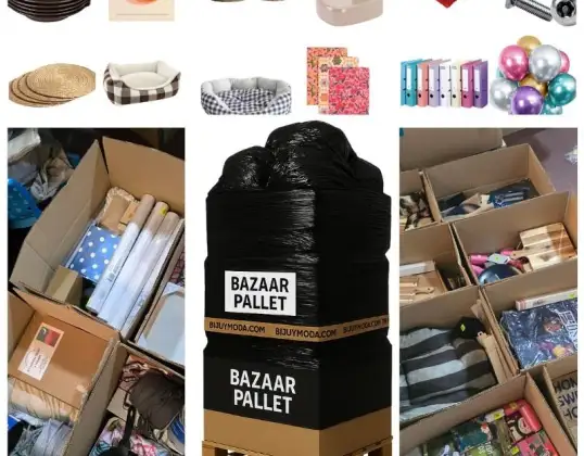BAZAR FOURNISSEUR - Surstock de produits divers - EXPORTATION GRADE A NEUF