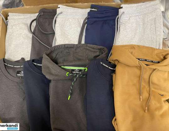 THREADBARE Hoodies Track Pants Sweatshirt Mix Για Άνδρες