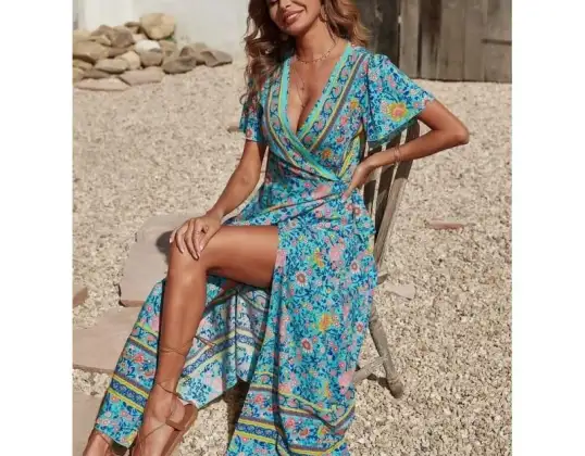 FOURNISSEURS VÊTEMENTS Robes bohèmes ASSORTIMENT Inde GROSSISTE