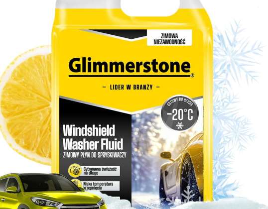 Liquide lave glace hiver - citron frais ETHANOL -20C Nous créons nos propres marques !