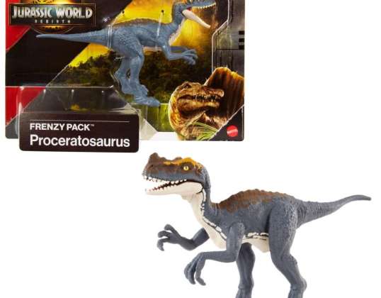 Jurassic world wild dinosaur figurine. proceratosaurus