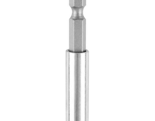 Magnetisk borepatron 60 mm. 1/4&quot; sekskant