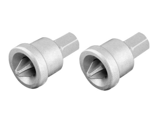 Bits com stop PH2 x 25 mm. 2 pcs.