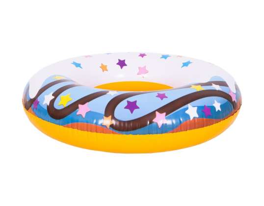 LEC 37601 2 Pool Ring Donut SUNCLUB blau