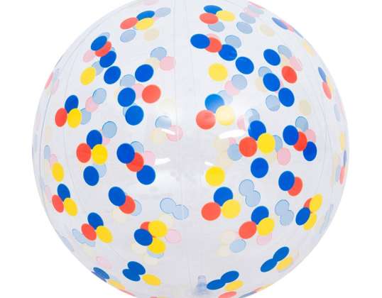 LEC 53136 Ballon de plage gonflable SUNCLUB