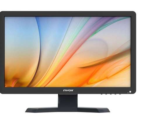 nvox Digital HDTV LED 22 pouces TV avec tuner dvbt/t2 HEVC/h.265 12/24/230v