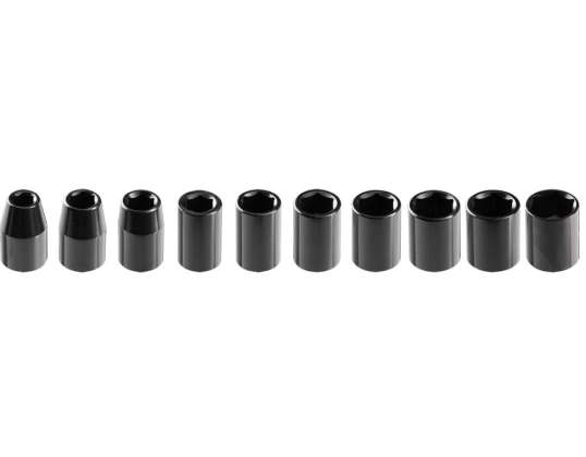 Löökotsik 1/2". 10 24 mm. 10 tk komplekt.