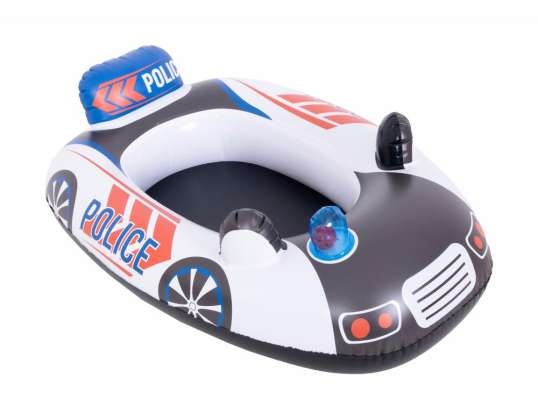 LEC 35281 3 Aufblasbares Kinderboot SUNCLUB Polizeiauto