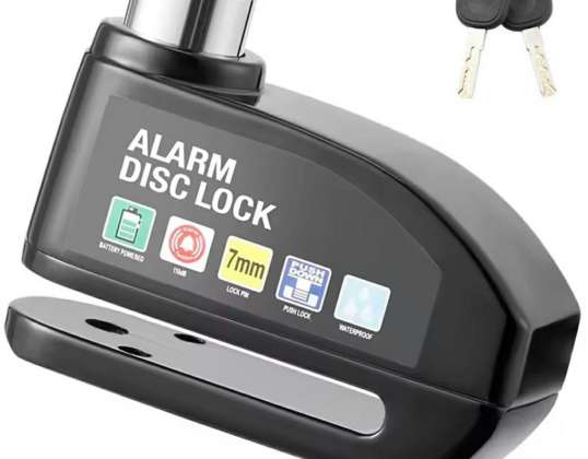 RW47 Brake Disc Lock with Alarm