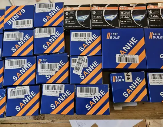 Ликвидации! Набор из 24 автоматических светодиодных ламп SANHE / LED LIGHT - Новый - Идеально подходит для перепродажи или гаража