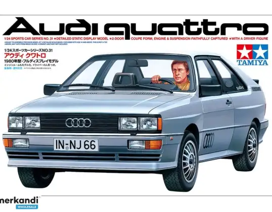 KER 24031 Plastikový model audi quattro 1/24