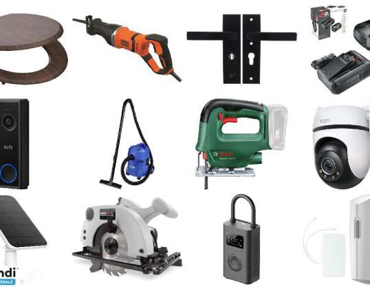 Lot de 498 unités d&#039;outils et sécurité   Retours clients fonctionne...