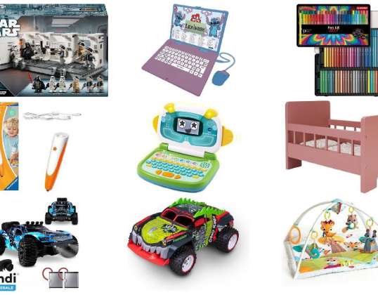 Lot de 250 unités de Jouets   Retours Clients Fonctionnels