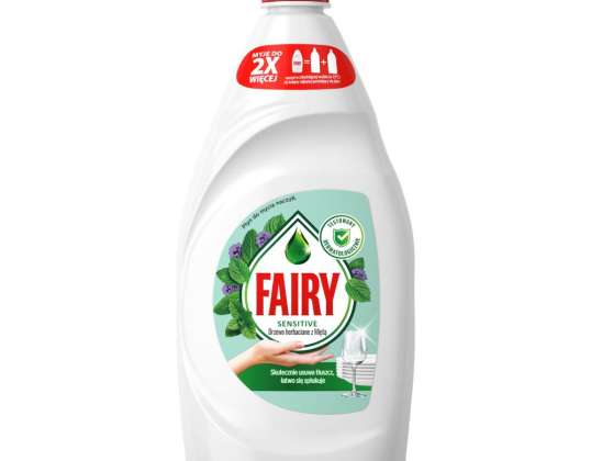 FAIRY 650ML PŁYN DO NACZYĆ DRZEWO HERBACIANE Z MIĘTĄ, LEMON