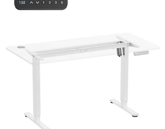 Elektrické nastavení výšky stolu Ergo Office. Maximální výška 1160 mm. max 80 kg. bez desky stolu pro práci ve stoje i vsedě. Bílý. ER 400
