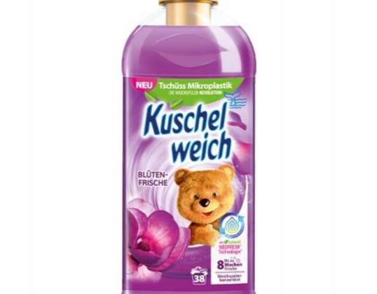 KUSCHELWEICH PŁYN DO PŁUKANIA 1L BLUTENFRISCHE, GLUCKSMOMENT, PINK KISS, SANFT&amp;amp;MILD, WILDE VANILLE