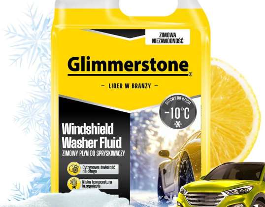 Winter windshield washer fluid - fresh lemon ETHANOL -10C - MANUFACTURER !