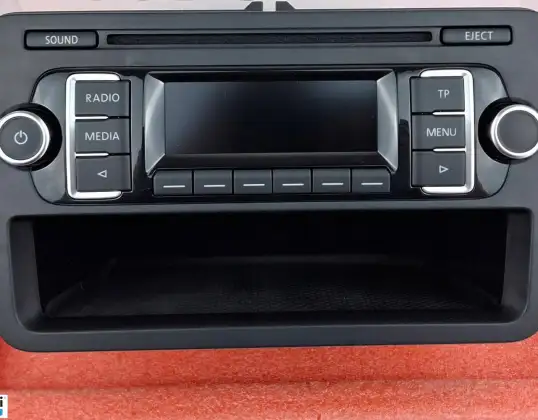 Volkswagen Polo Radio RCD210 5M0035156D 5M0035156DX Jauns Oriģināls