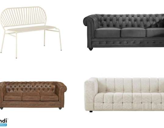 Lot de 34 unités de Mobilier   Retours clients fonctionnels