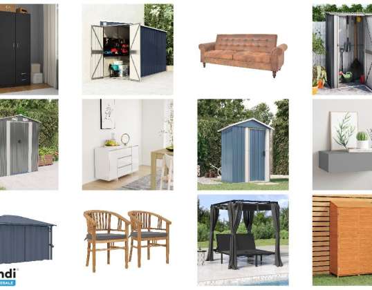 Lots de 504 unités Mobilier et Autres   Non testé