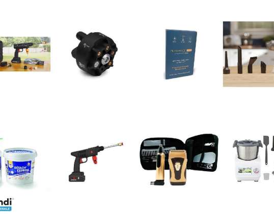Lot de 1055 unités de Bazar   Non testé