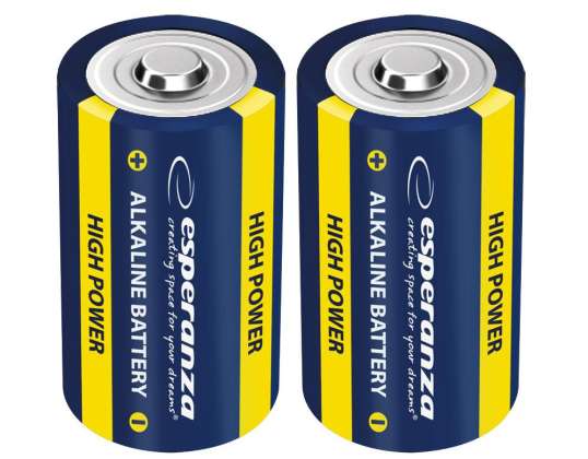 EZB106 Baterías alcalinas Esperanza lr20 d 2uds blister