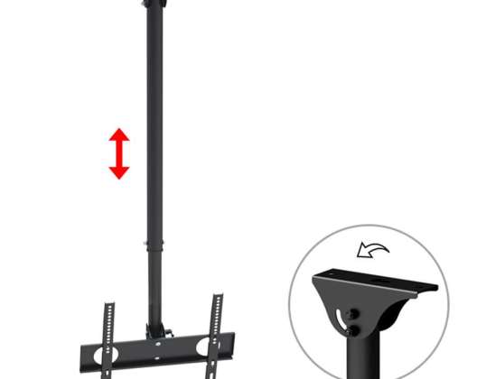 Maclean TV için tavana montaj. maksimum VESA 400x400. 32 65 inç. 50kg. MC 631