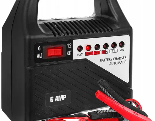 Intelligent Car and Motorcycle Battery Charger 6/12V 6A