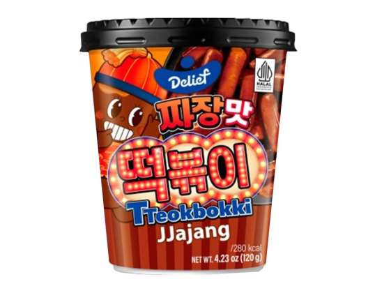 Tteokbokki Cup Jjajang Halal 120g