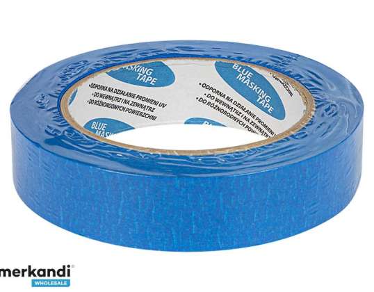 54 030# Cinta adhesiva de papel 25x50m azul