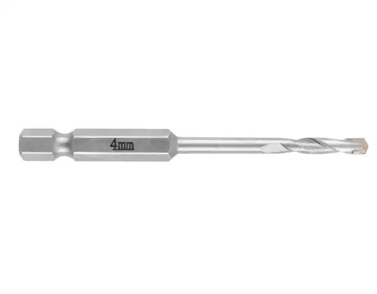 TOP 56T401 Broca hexagonal para hormigón 4,0 mm