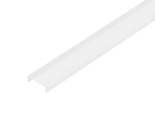 Difusor para perfiles empotrados en cartón de yeso de la serie AD LP 6507. policarbonato transparente de 2 m.