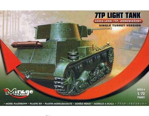 Mirage 7tp Leichter Panzer mit einem Turm