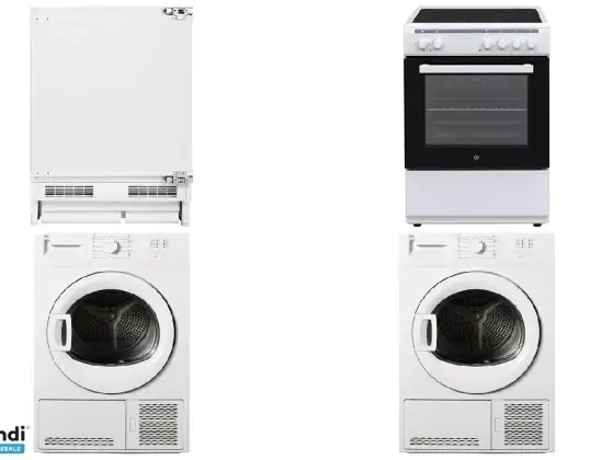 Lot de 25 unités d&#039;Electroménager   Dommages dus au transport