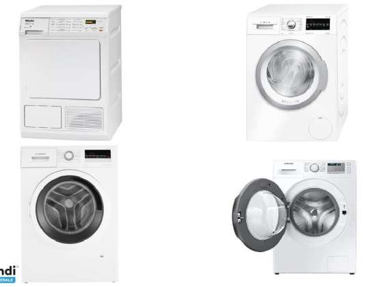 Lot de 32 unités de Machines à laver et Sèche linge   Reconditionné...