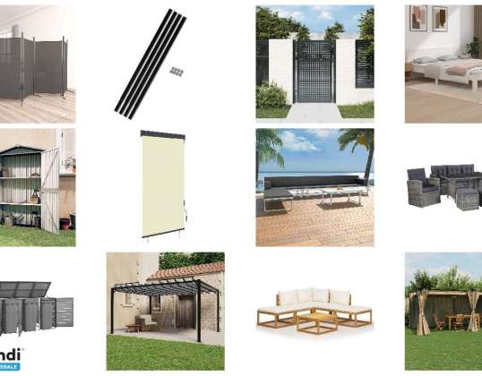 Lot de 469 unités Mobilier et autres   Non testé