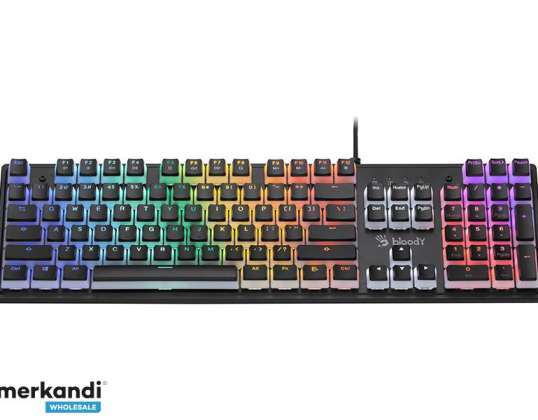 Klawiatura mechaniczna A4TECH BLOODY S510R Pudding  Blue Switch