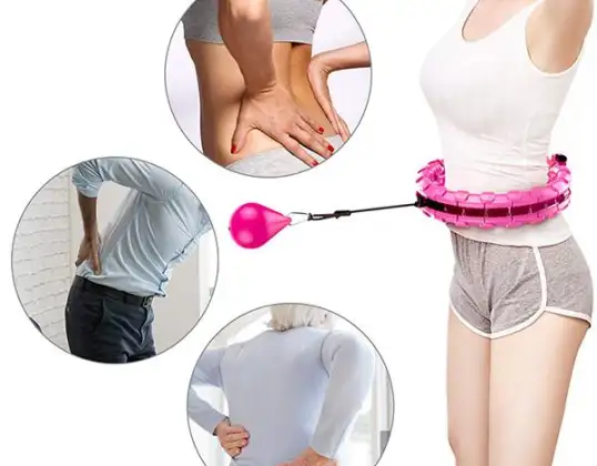Hula hoop for training SPINSLIM pink