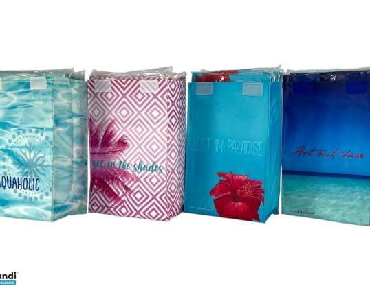 SANDDOLLAR Kühltaschen, Lunchbags, 4 Motive Großhandel, Material: Baumwolle laminiert, Mit Klettverschluss, A-Ware, Restposten