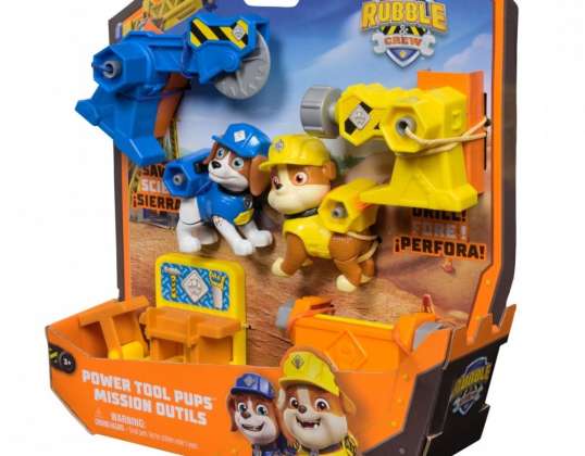 Juego de figuras de escombros y su tripulación