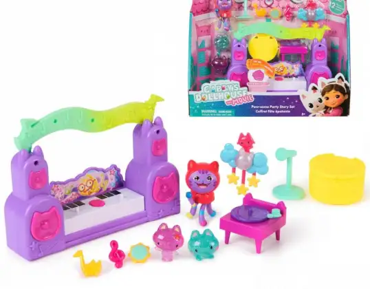 Figuren Katzenhaus Gabi Filmset