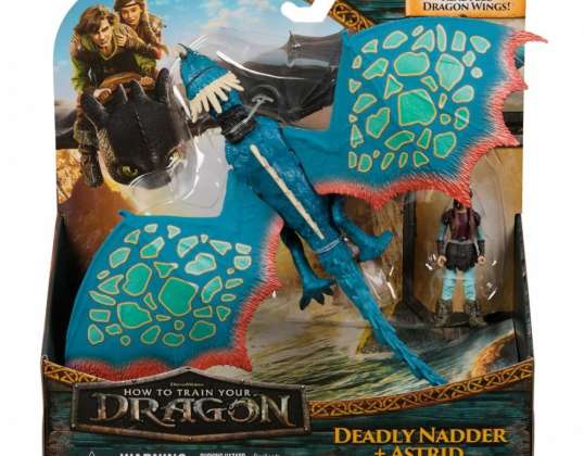Figuras cómo entrenar a tu dragón película vikinga y surtido de dragones