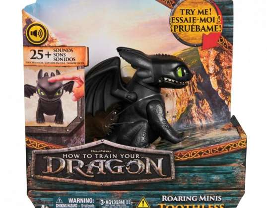 Figura de acción cómo entrenar a tu película de dragones surtido de dragones interactivos