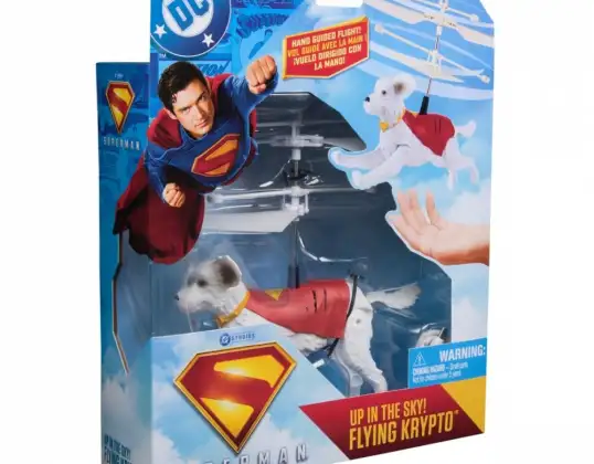 Película criptográfica interactiva de figuras de acción de superman