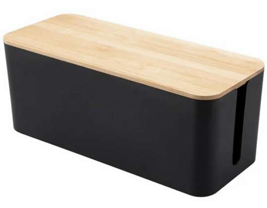 AG381D Kabel Organizer Strips Zwart