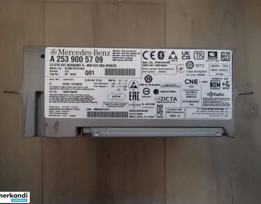 Navegación Mercedes NTG6 MID ECE USA VERSTK A2539005709 Nuevo