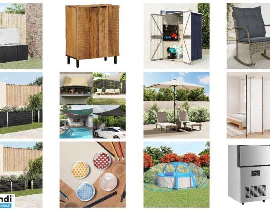 Lot de 568 unités Mobilier et autres   Non testé