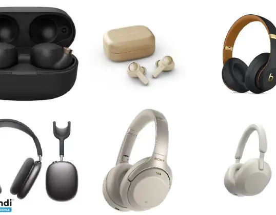 Lot de 310 écouteurs et casques audio   Non fonctionnel