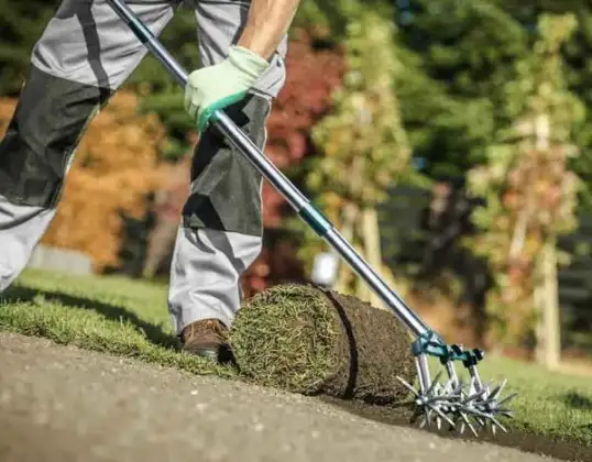 2 i 1: hagesåmaskin og plenlufter CULTIVATORKO
