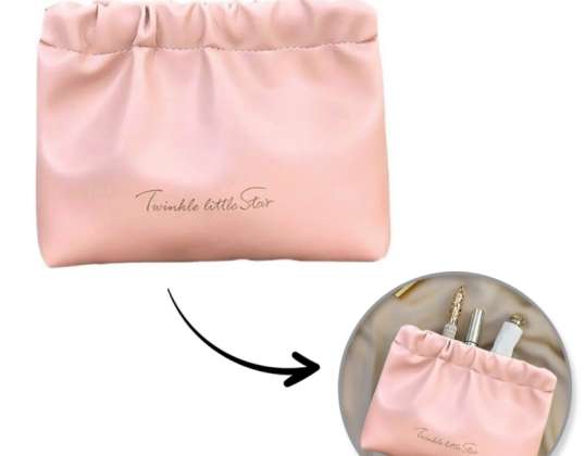 Sac à cosmétiques, pochette à cosmétiques, inserts, éco-cuir taille S 12.5x9.5cm KS147R